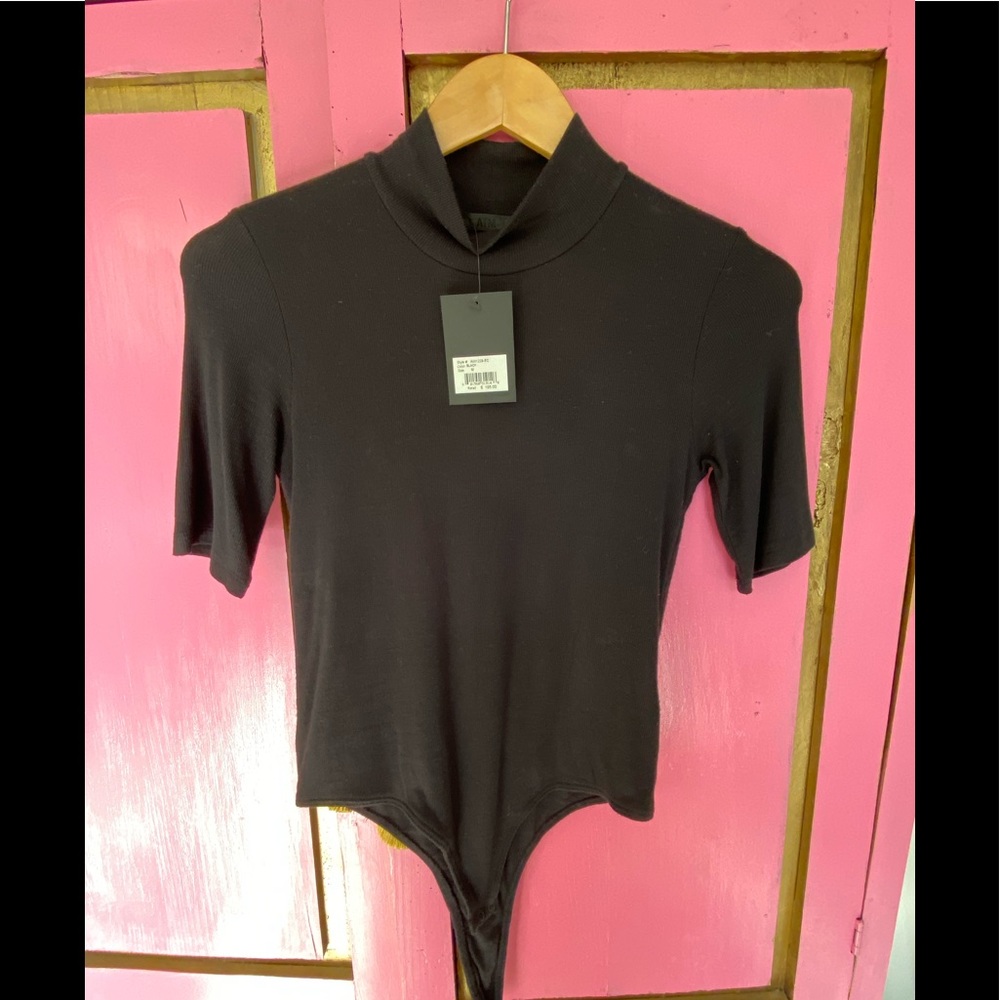 ATM mock turtleneck bodysuit.